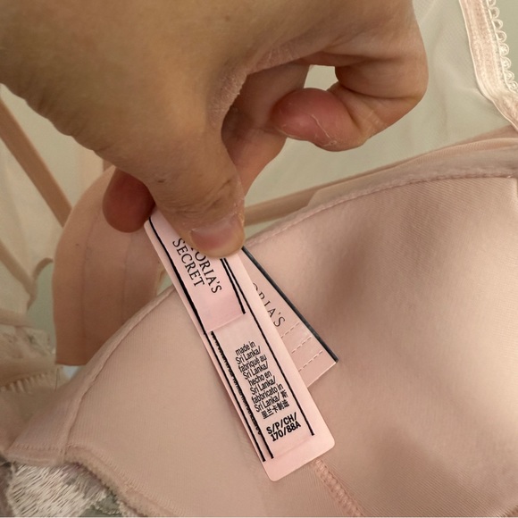 VICTORIA’S SECRET FLORAL LACE CORSET TOP new with tags size S - Picture 6 of 7